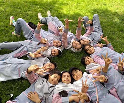 برگزاری اردوی تفریحی دانش آموزان دبستان شمس